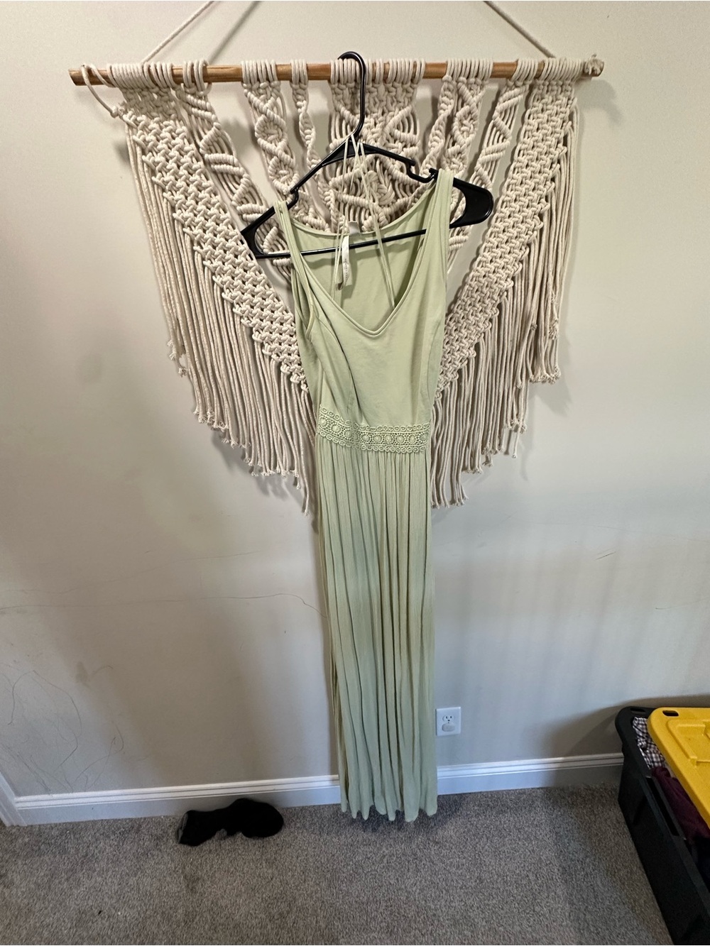LC Lauren Conrad Sleeveless Maxi Dress in Sage Green